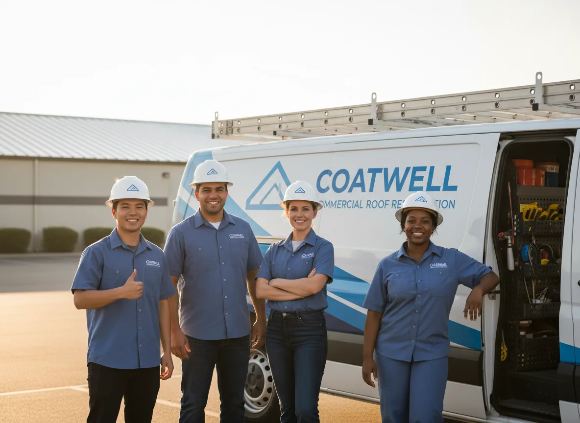 Commercial roof coating company in Yoakum, TX